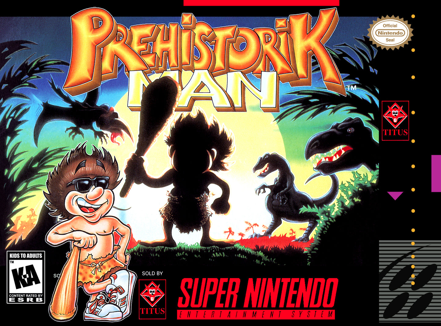 PREHISTORIK MAN - SNES