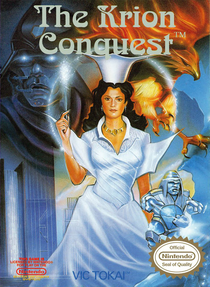 KRION CONQUEST - NES (W/BOX & MANUAL)