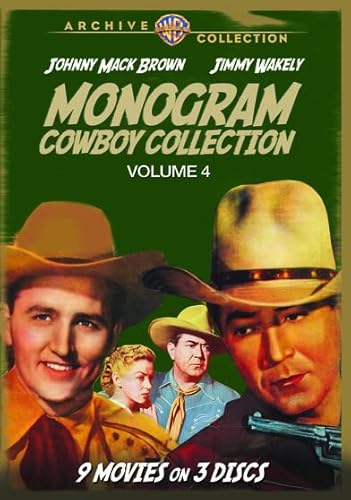 MONOGRAM COWBOY COLLECTION - DVD-VOLUME 4-WARNER ARCHIVE COLLECTION