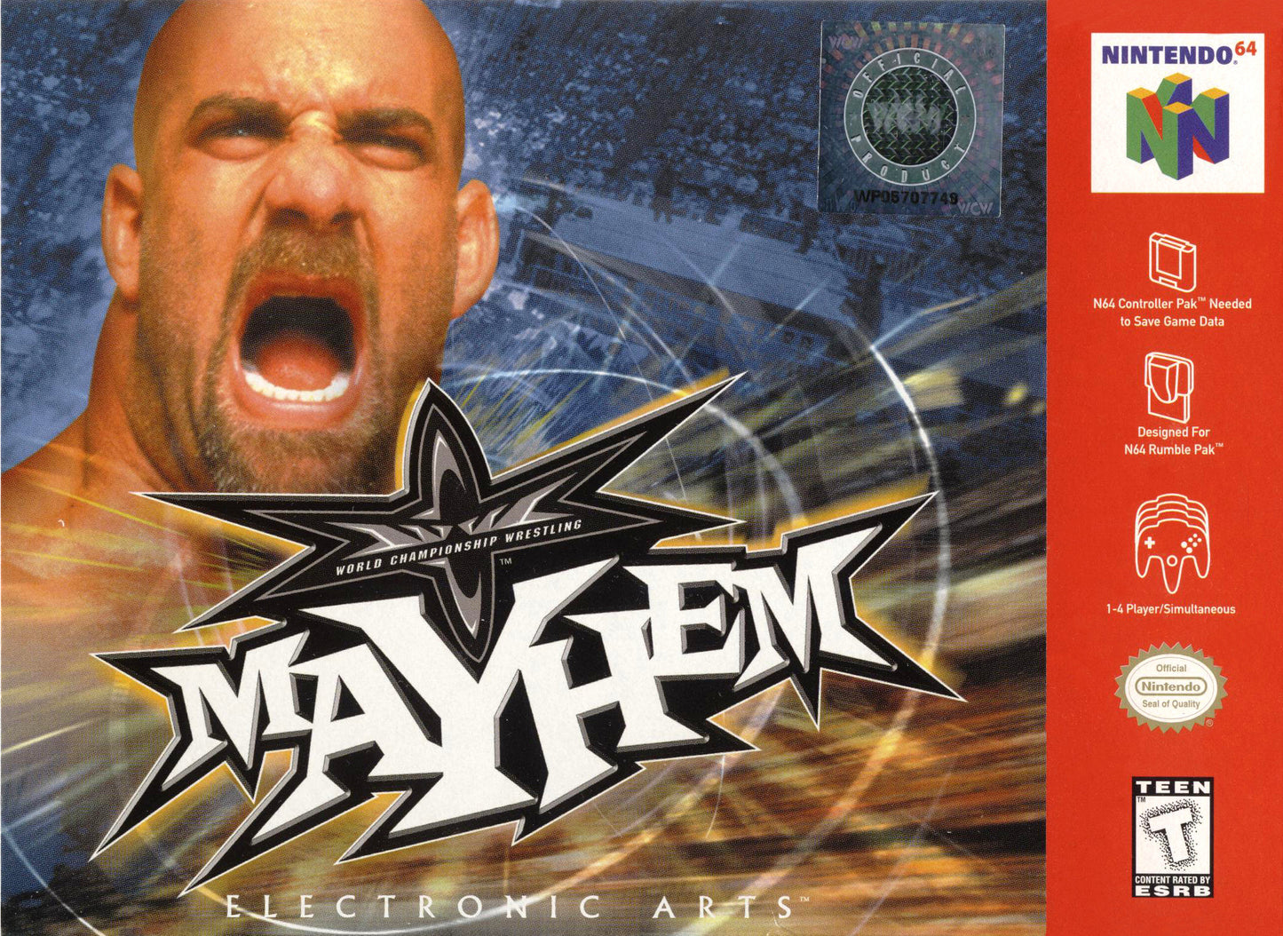 WCW MAYHEM - N64