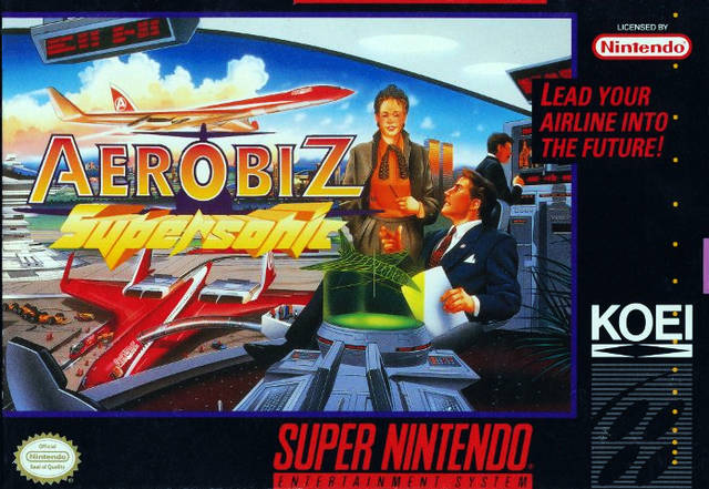 AEROBIZ SUPERSONIC - SNES