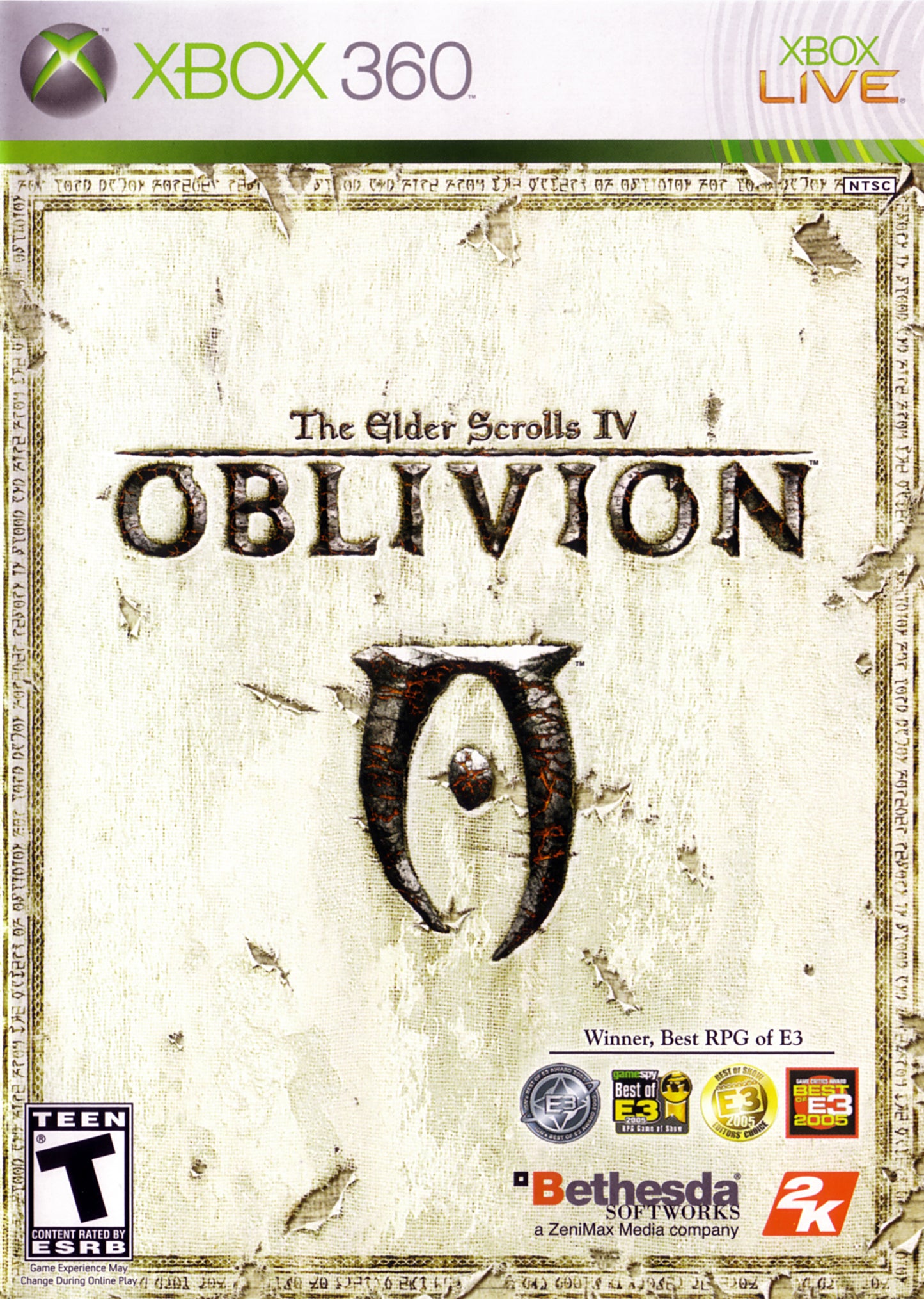 FALLOUT 3/ELDER SCROLLS IV: OBLIVION - XBX360