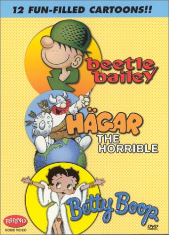 BEETLE BAILEY/HAGAR/BETTY BOOP - DVD-12 CARTOONS-RHINO HOME VIDEO