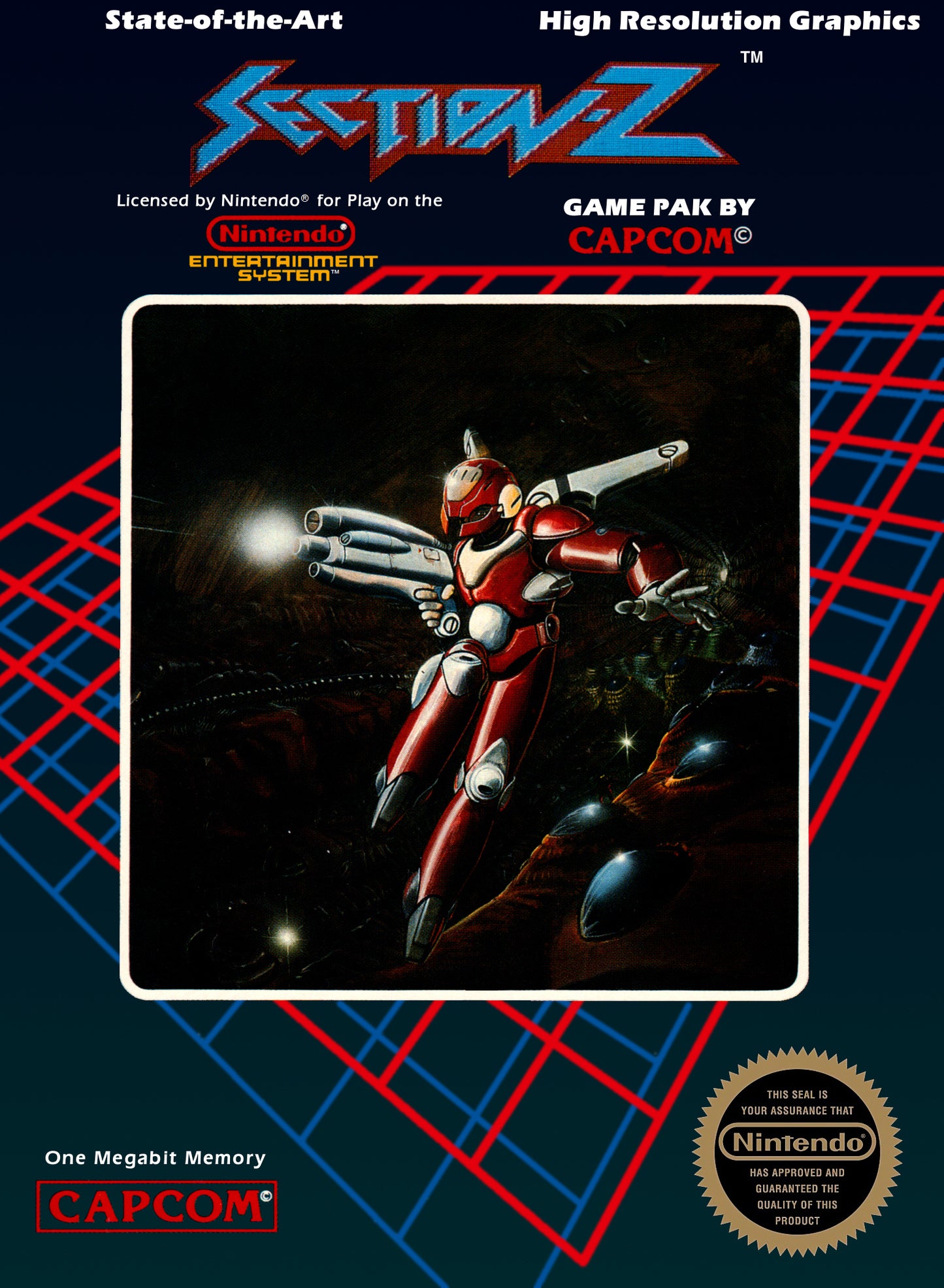 SECTION Z - NES (W/BOX & MANUAL)