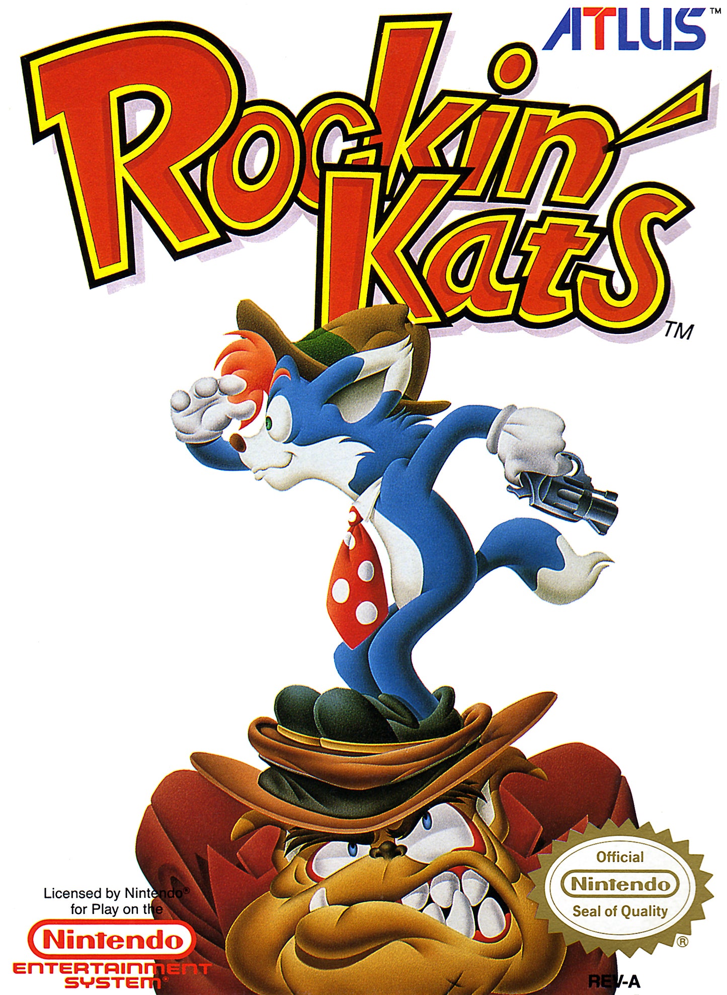 ROCKIN' KATS - NES (W/BOX & MANUAL)