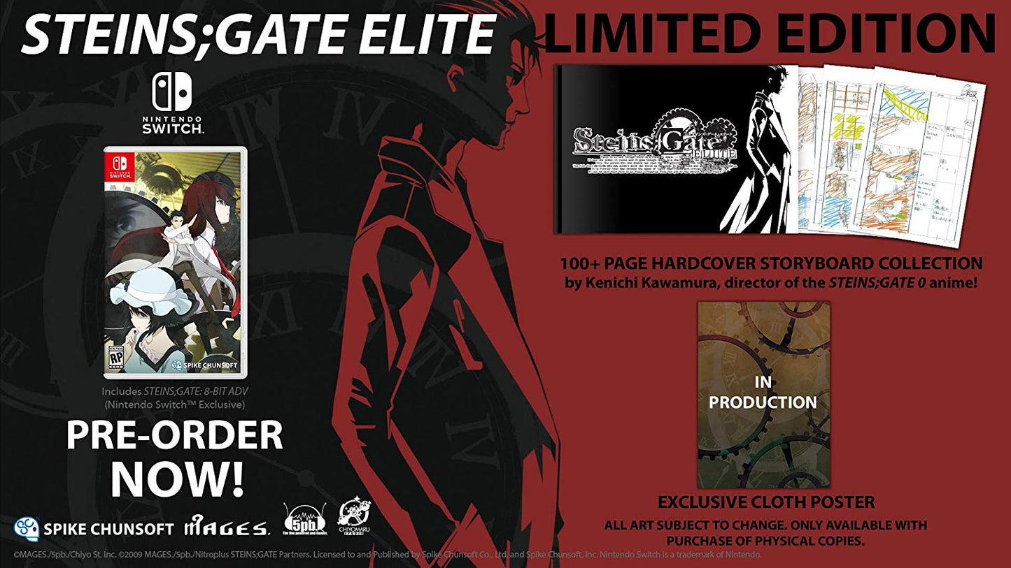 STEINS;GATE ELITE (LIMITED EDITION) - SWITCH