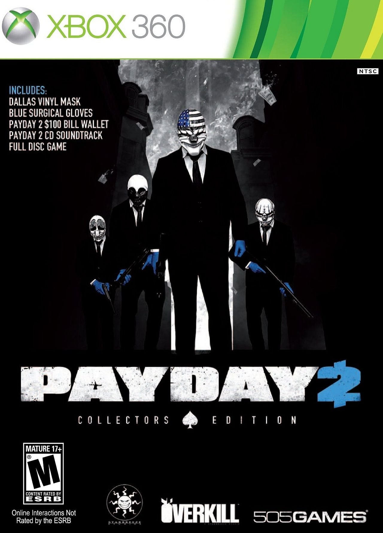 PAYDAY 2 (COLLECTOR'S EDITION) - XBX360