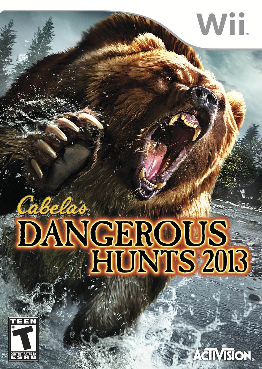 CABELA'S DANGEROUS HUNTS 2013 (WITH GUN) - WII