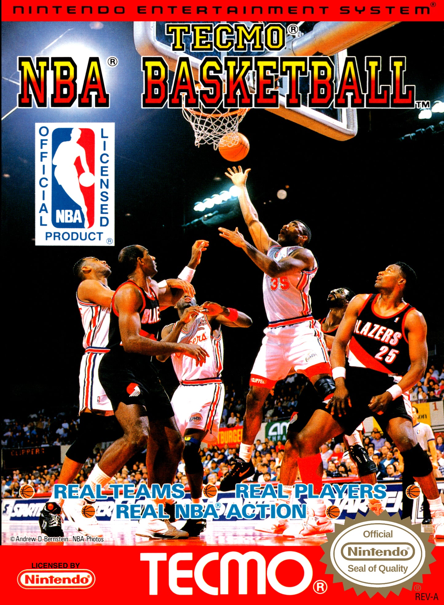 TECMO NBA BASKETBALL - NES