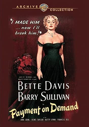 PAYMENT ON DEMAND - DVD-WARNER ARCHIVE