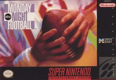 ABC MONDAY NIGHT FOOTBALL - SNES (W/BOX & MANUAL)