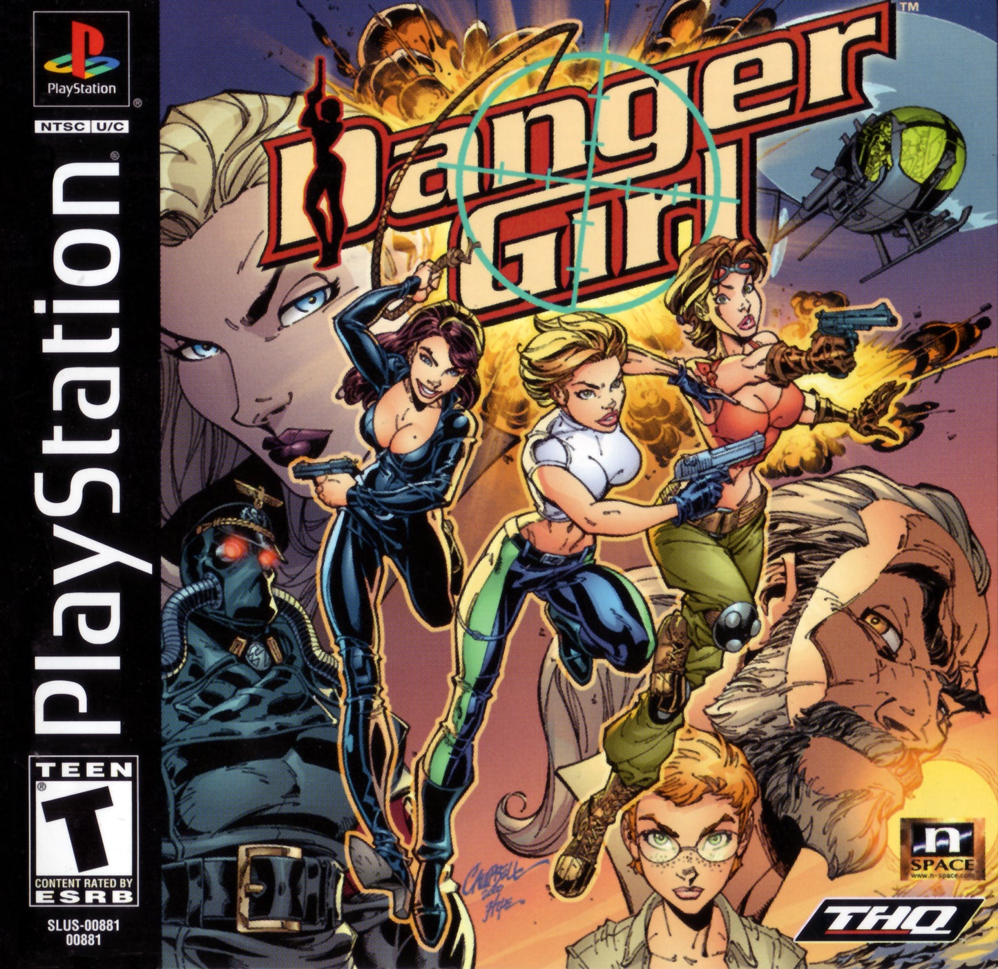 DANGER GIRL - PS1
