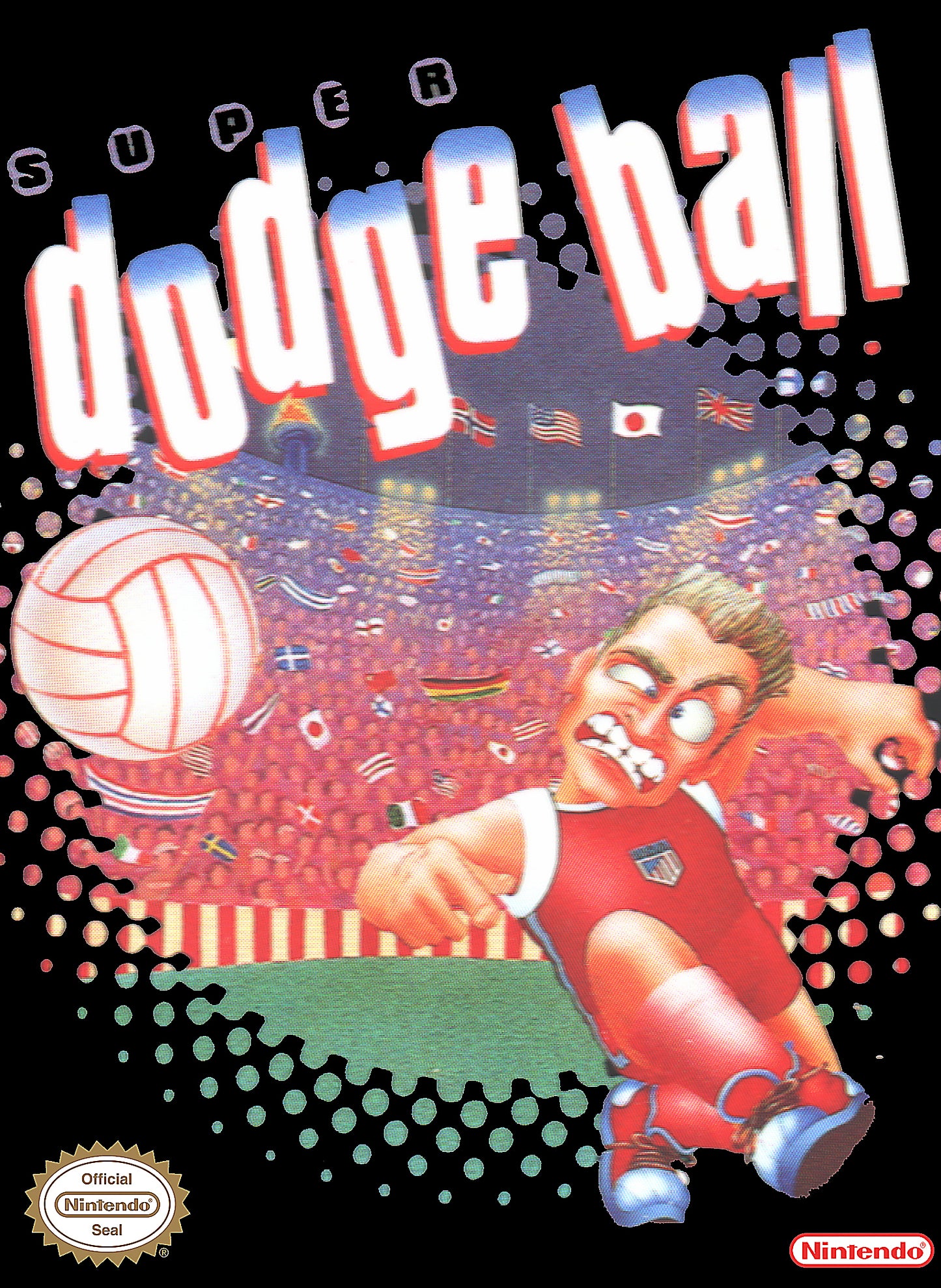 SUPER DODGE BALL - NES