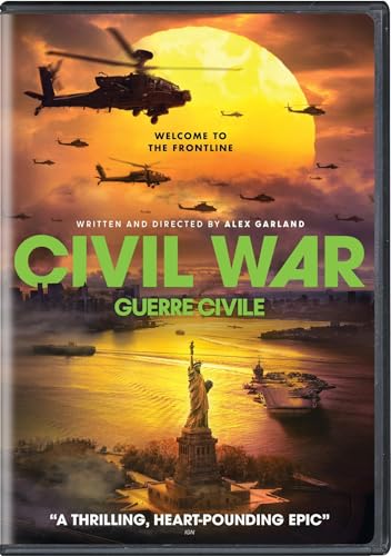 CIVIL WAR (MOVIE) - DVD-2024-KIRSTEN DUNST
