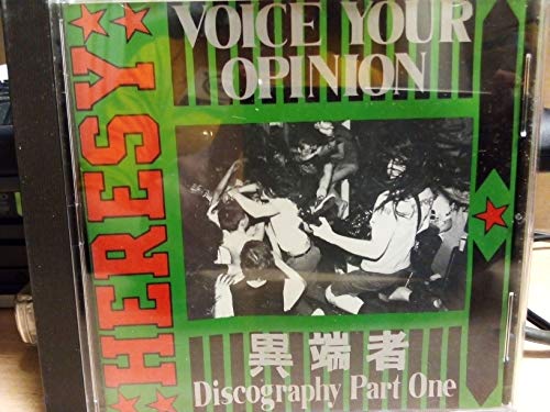HERESY - VOICE YOUR OPINION: DISCOGRAPHY PT.1