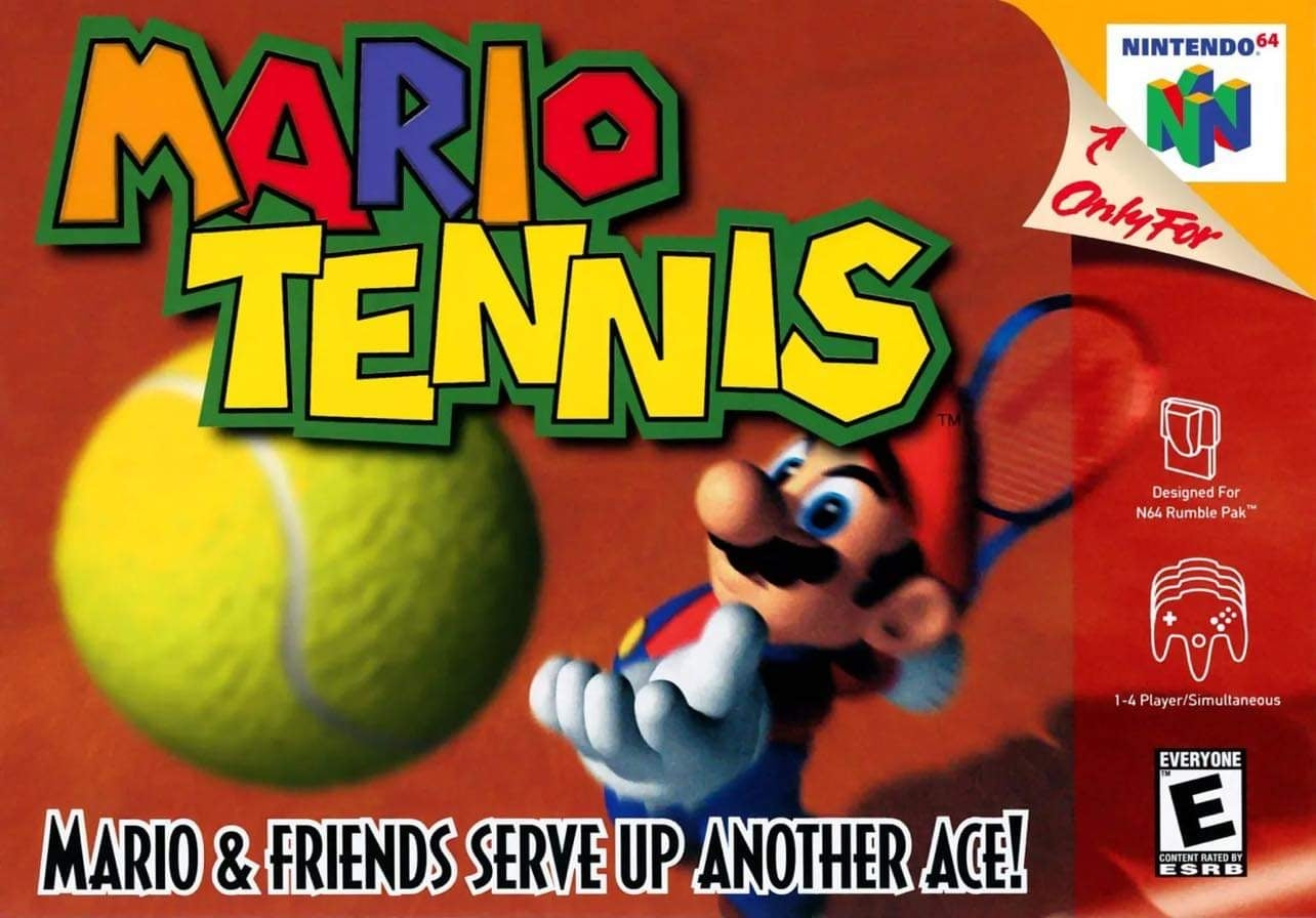 MARIO TENNIS - N64 (W/BOX)