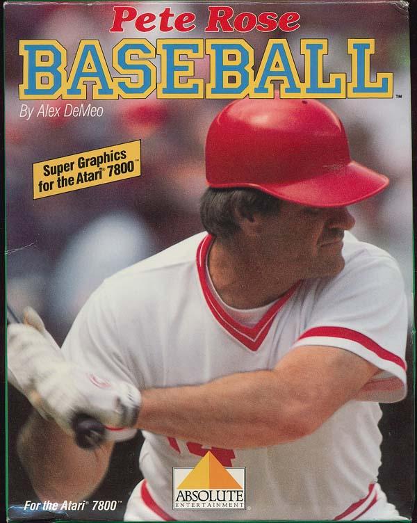 PETE ROSE BASEBALL - ATARI7800