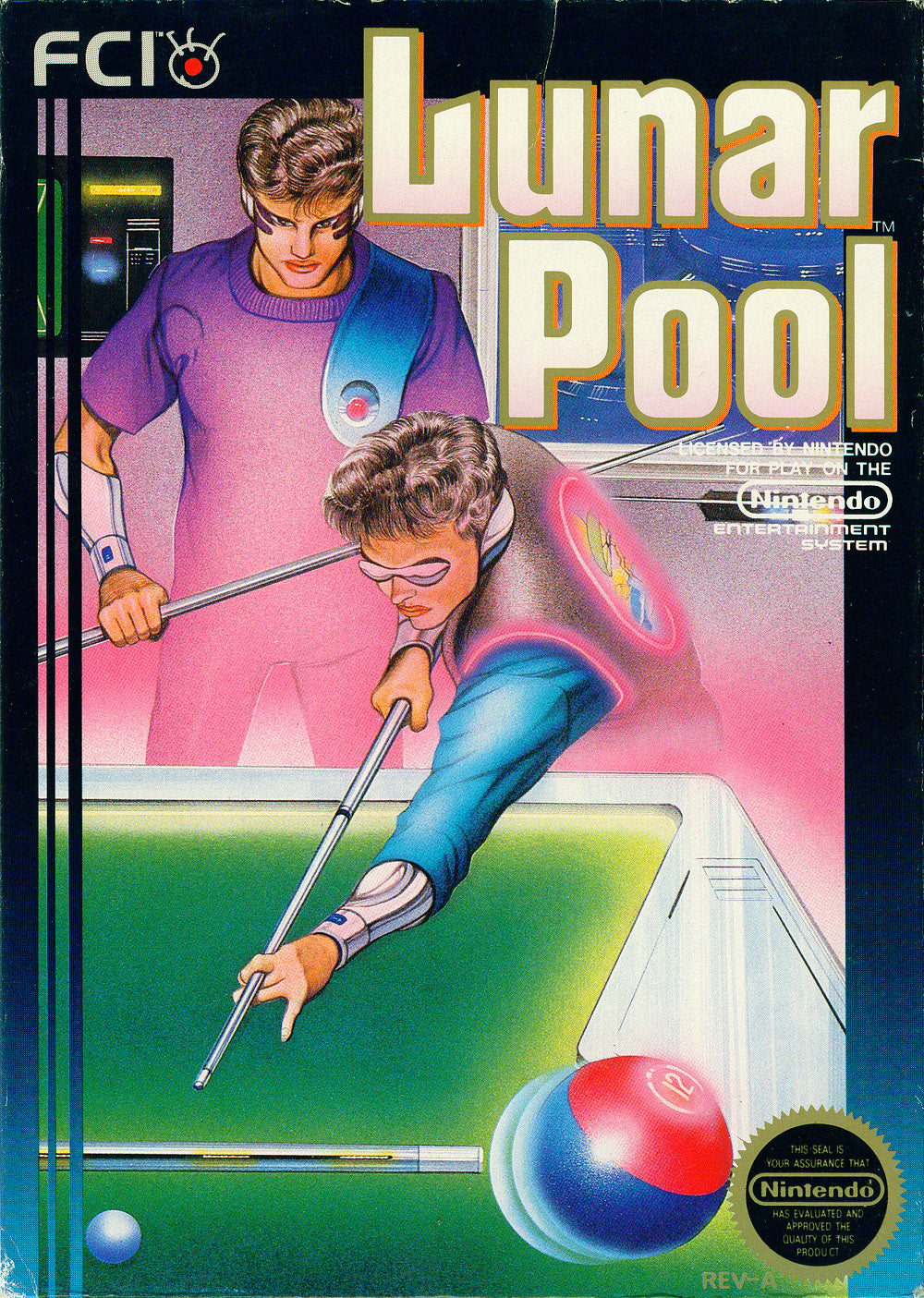 LUNAR POOL - NES