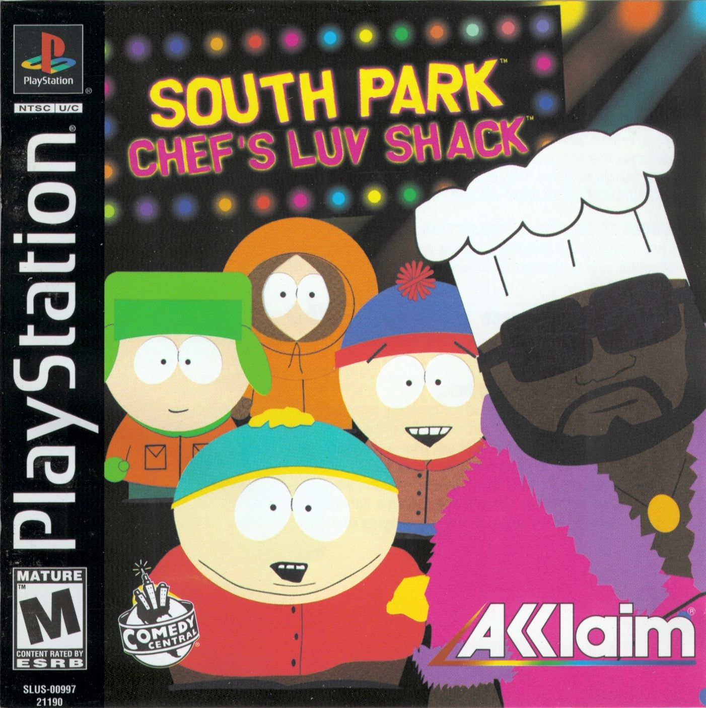SOUTH PARK: CHEF'S LUV SHACK - PS1