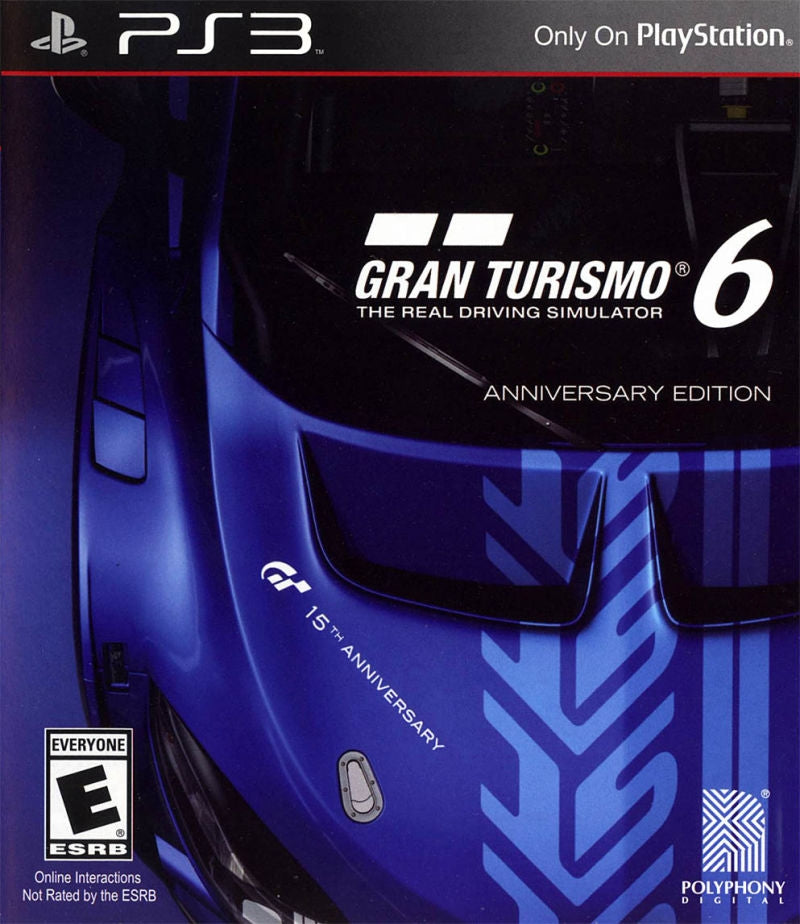 GRAN TURISMO 6: ANNIVERSARY EDITION - PS3