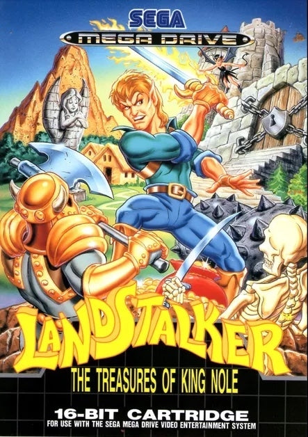 LANDSTALKER TREASURES OF KING NOLE - GENESIS