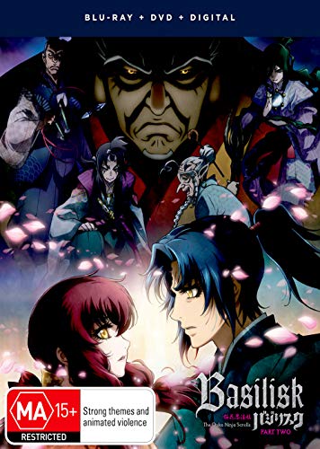 BASILISK: THE OUKA NINJA SCROLLS - PART TWO - BLU-RAY + DVD + DIGITAL