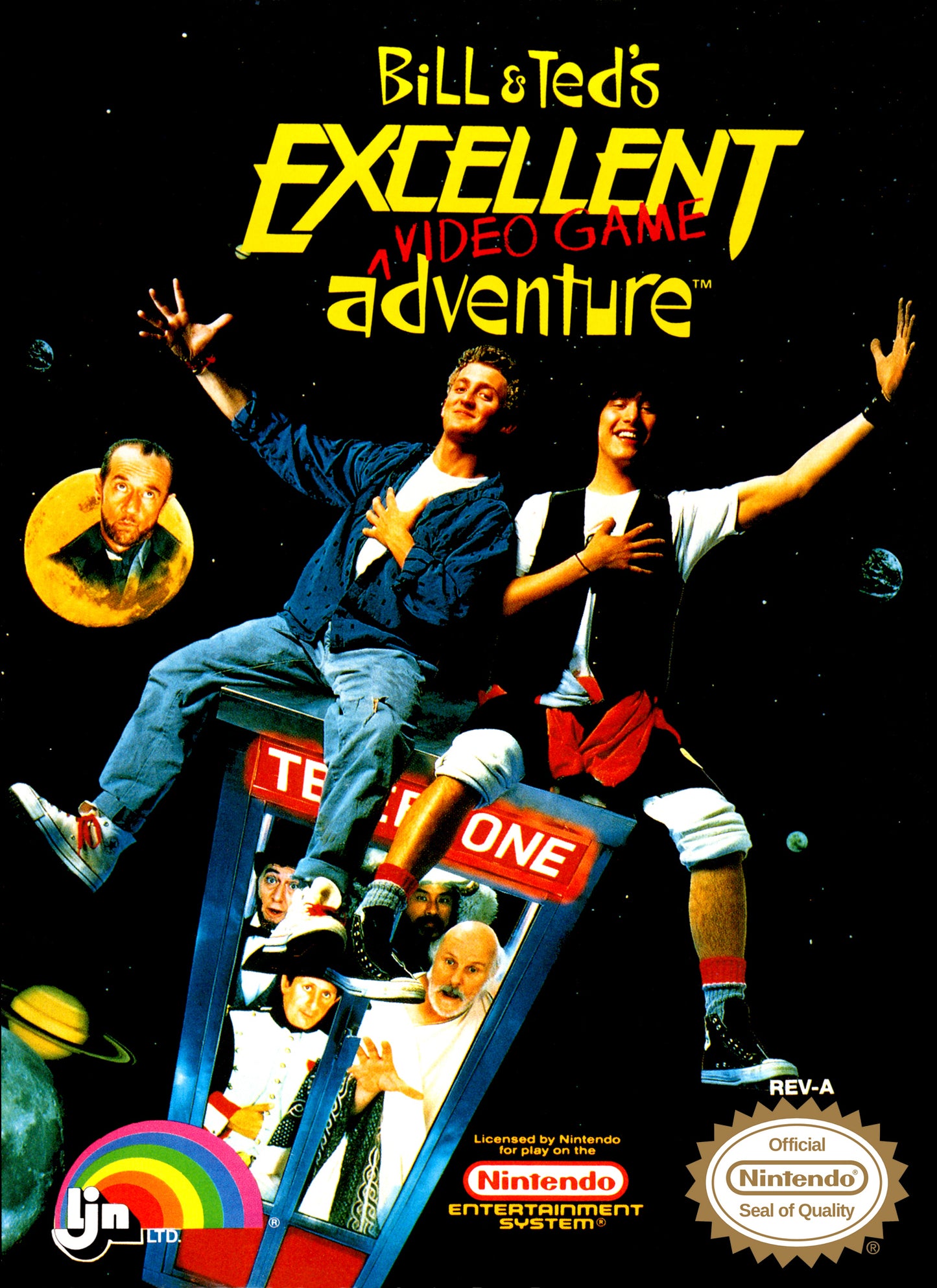 BILL & TED'S EXCELLENT ADVENTURE - NES