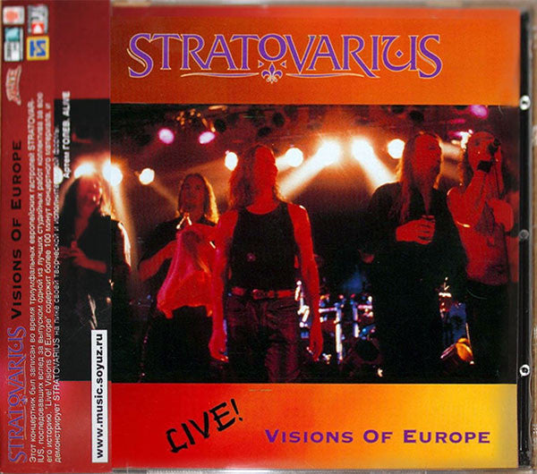 STRATOVARIUS - LIVE VISIONS OF EUROPE