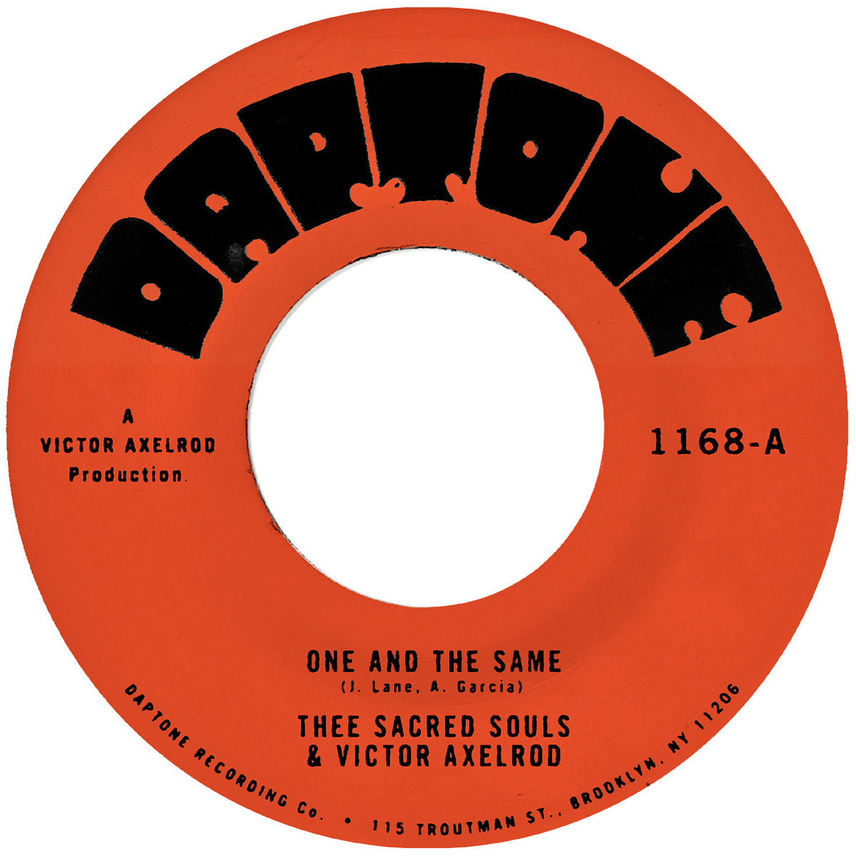 THEE SACRED SOULS - ONE AND THE SAME B/W SAME DIFFERENCE