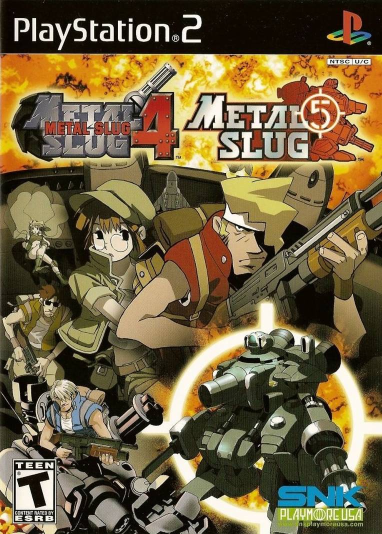 METAL SLUG 4 & 5 - PS2