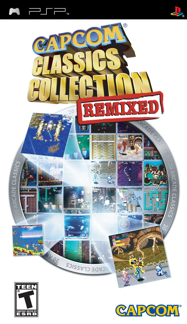CAPCOM CLASSICS COLLECTION REMIXED - PSP