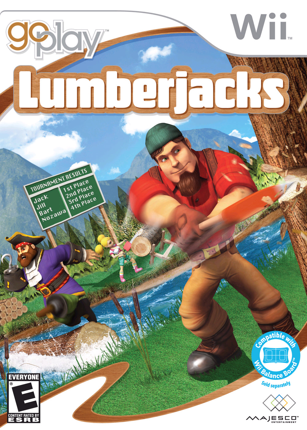 GO PLAY: LUMBERJACKS - WII