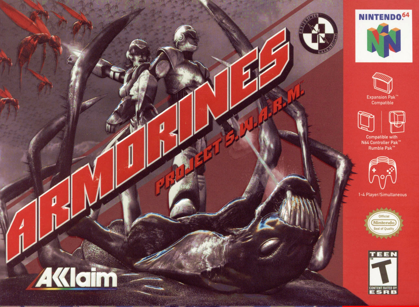 ARMORINES PROJECT SWARM - N64