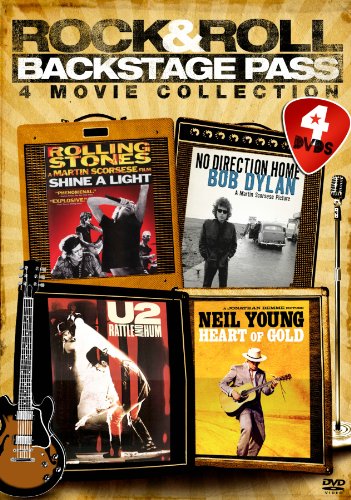 ROCK & ROLL BACKSTAGE PASS - DVD-4 FILM COLLECTION