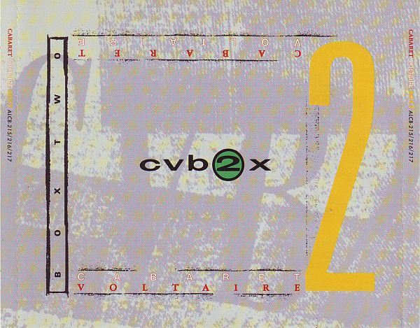 CABARET VOLTAIRE - BOX 2 (JAPANESE 3 CD SET )