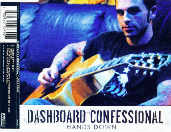 DASHBOARD CONFESSIONAL - HANDS DOWN (CDS)