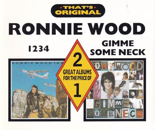 WOOD, RONNIE - 1234/GIMMIE SOME NECK (2CDS)