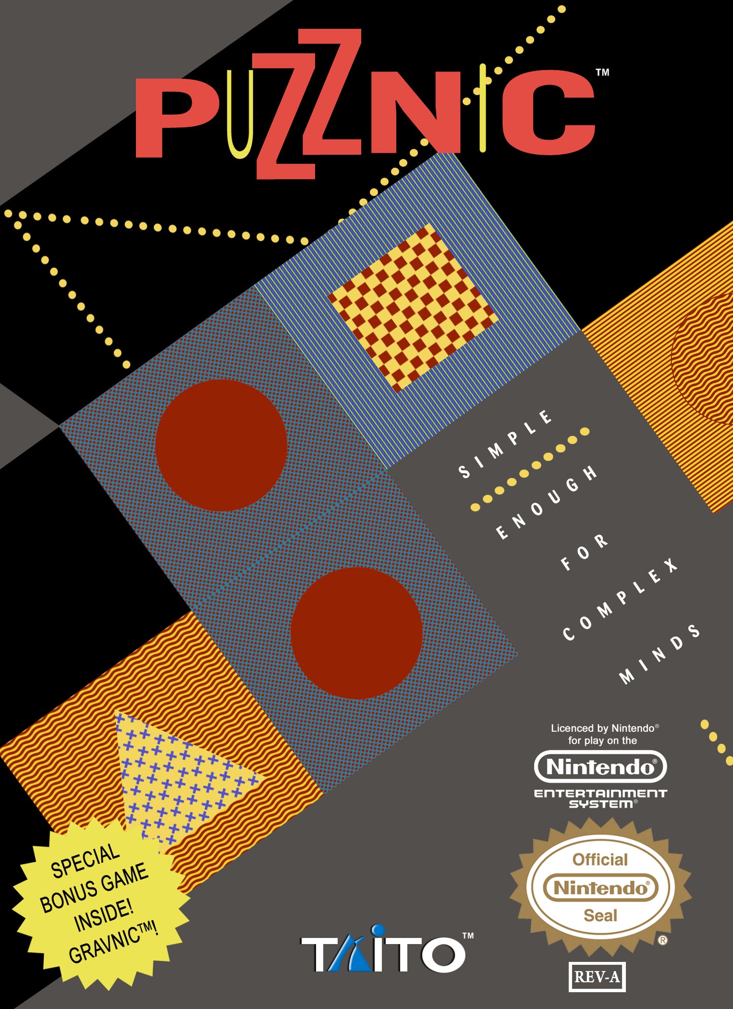 PUZZNIC - NES (W/BOX)