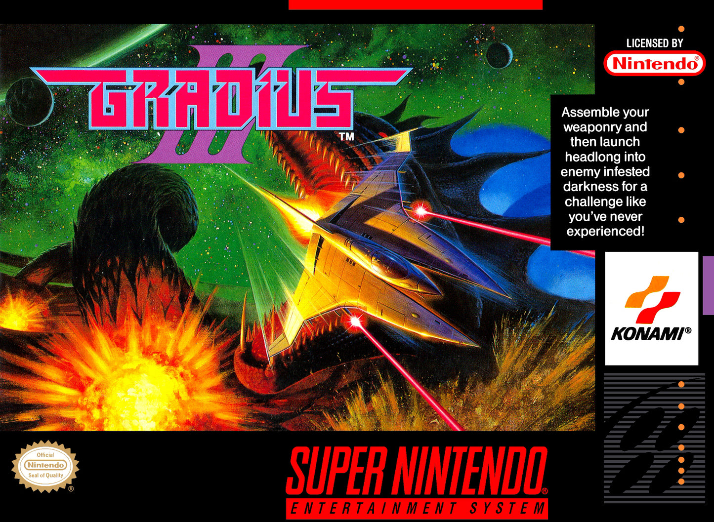 GRADIUS III - SNES (W/BOX)