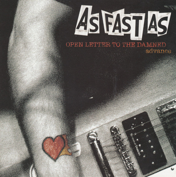 AS FAST AS - OPEN LETTER TO THE DAMNED