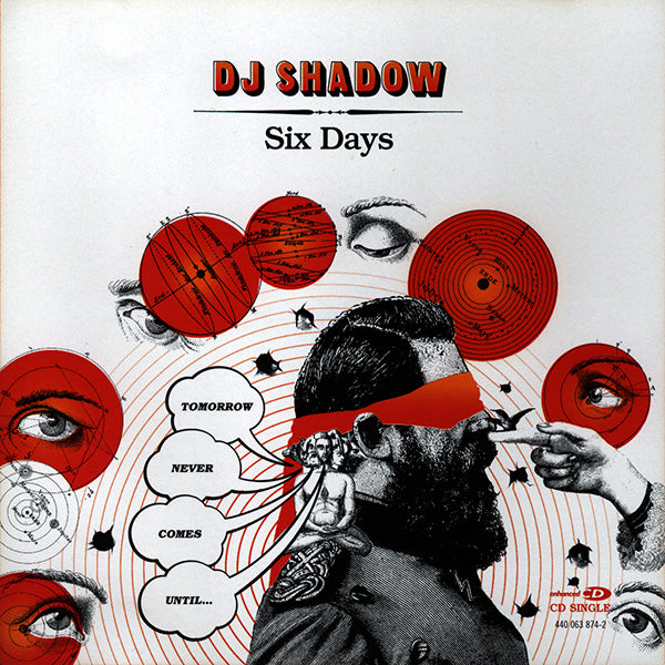 DJ SHADOW - SIX DAYS (CDS)