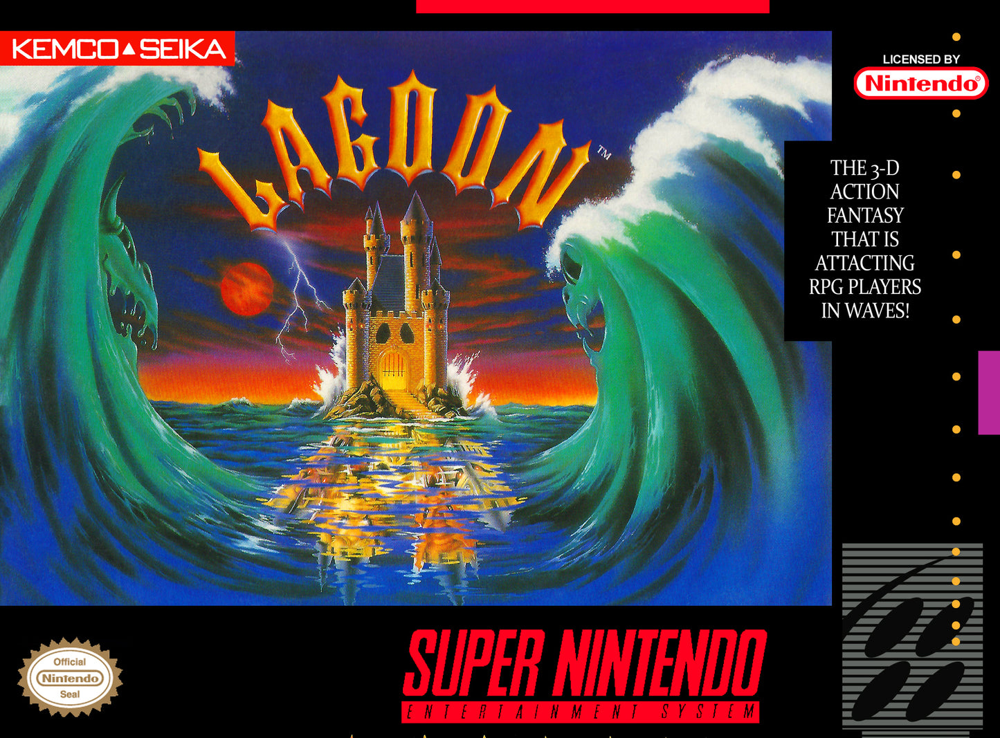 LAGOON - SNES (W/BOX)
