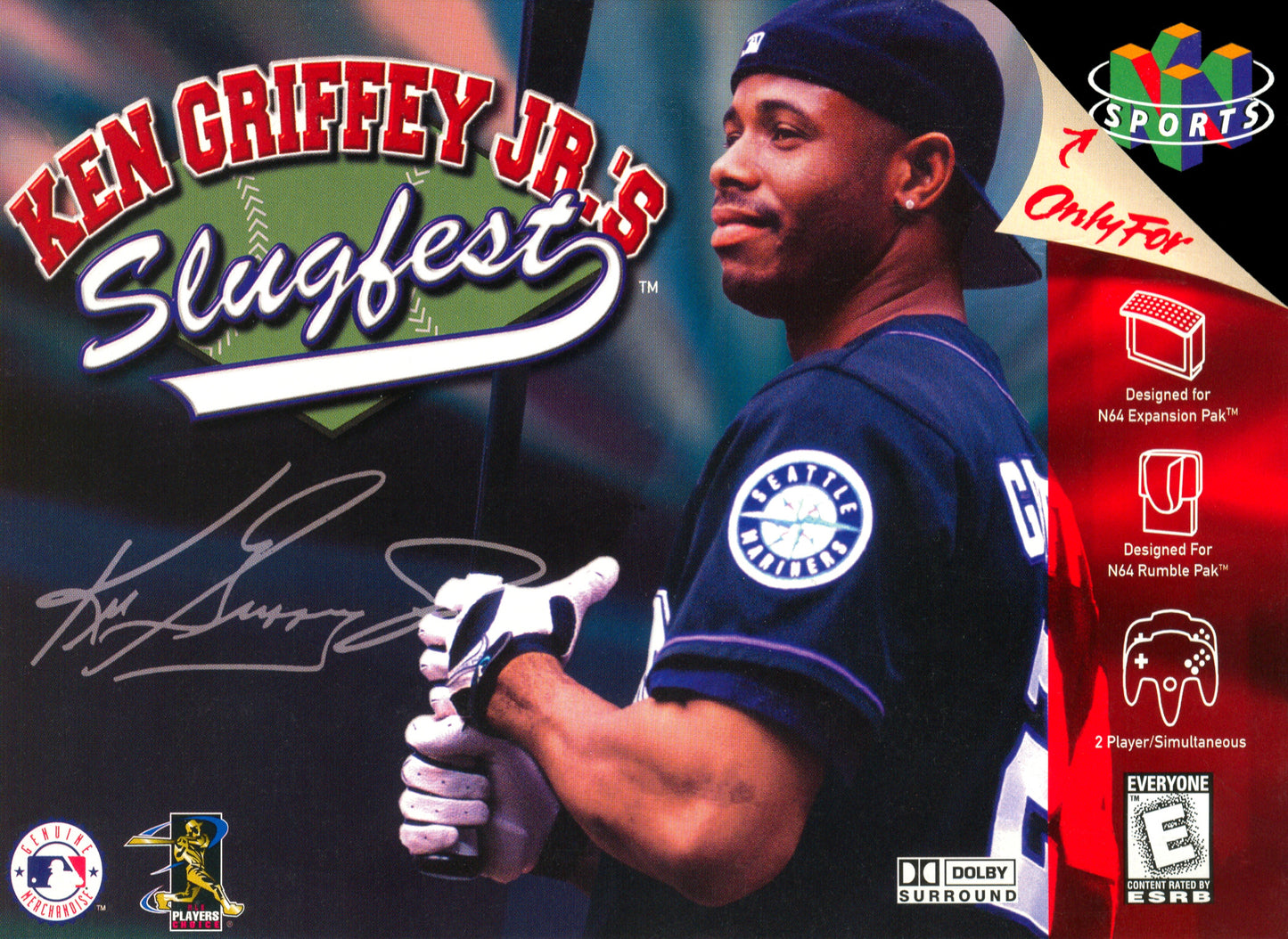 KEN GRIFFEY JR. SLUGFEST - N64