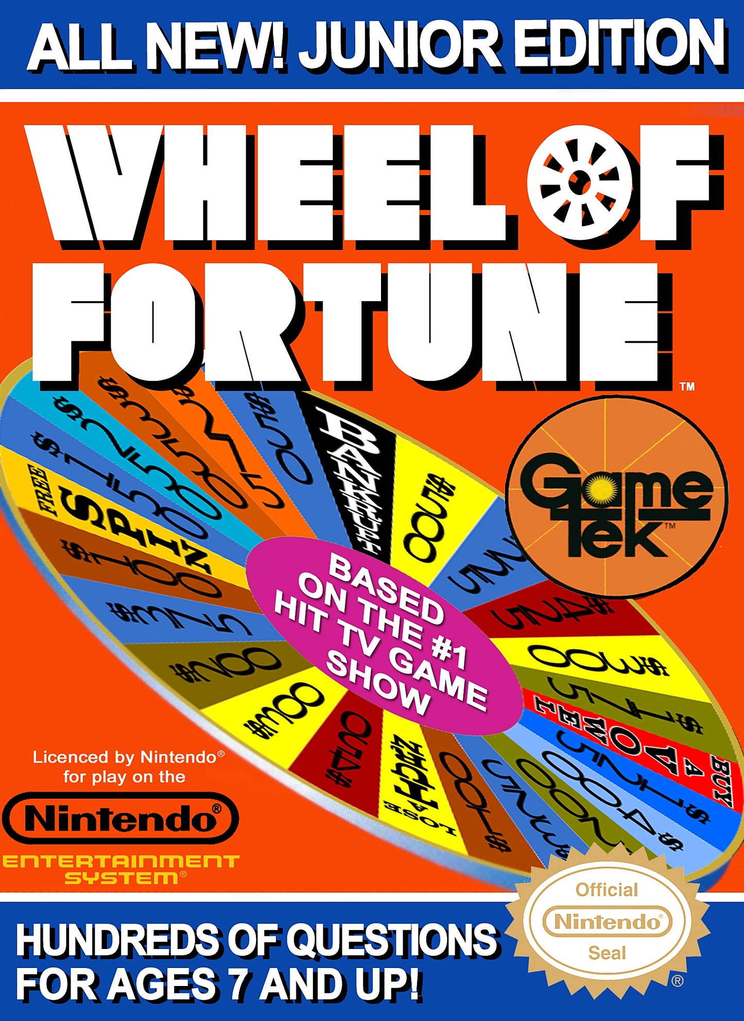 WHEEL OF FORTUNE: JUNIOR EDITION - NES