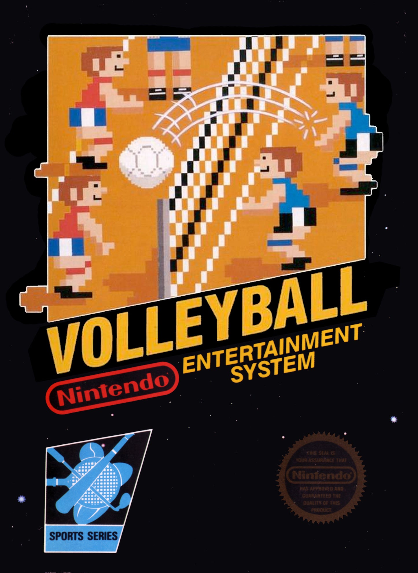 VOLLEYBALL - NES (W/BOX & MANUAL)