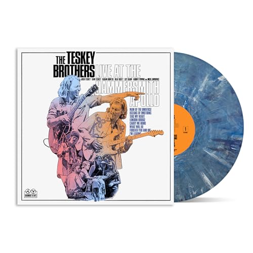 THE TESKEY BROTHERS - LIVE AT THE HAMMERSMITH APOLLO (HURON BLUE VINYL)