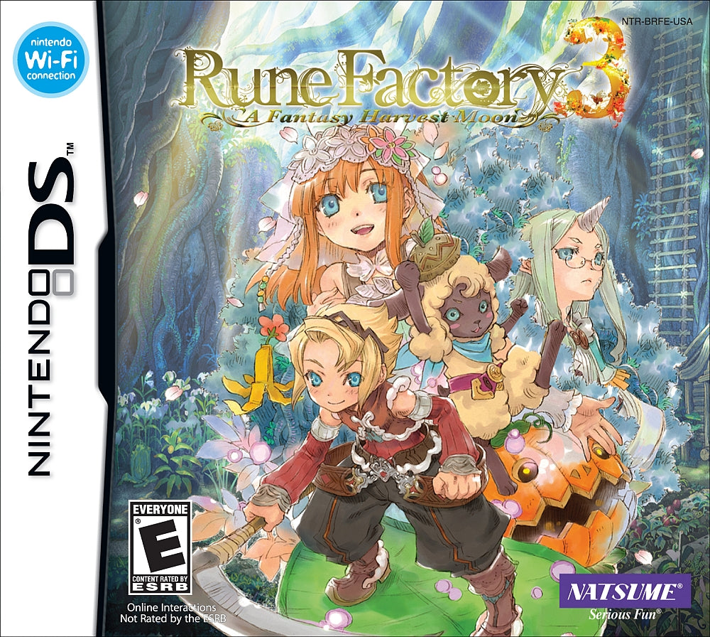 RUNE FACTORY 3: A FANTASY HARVEST (CARTR - DS