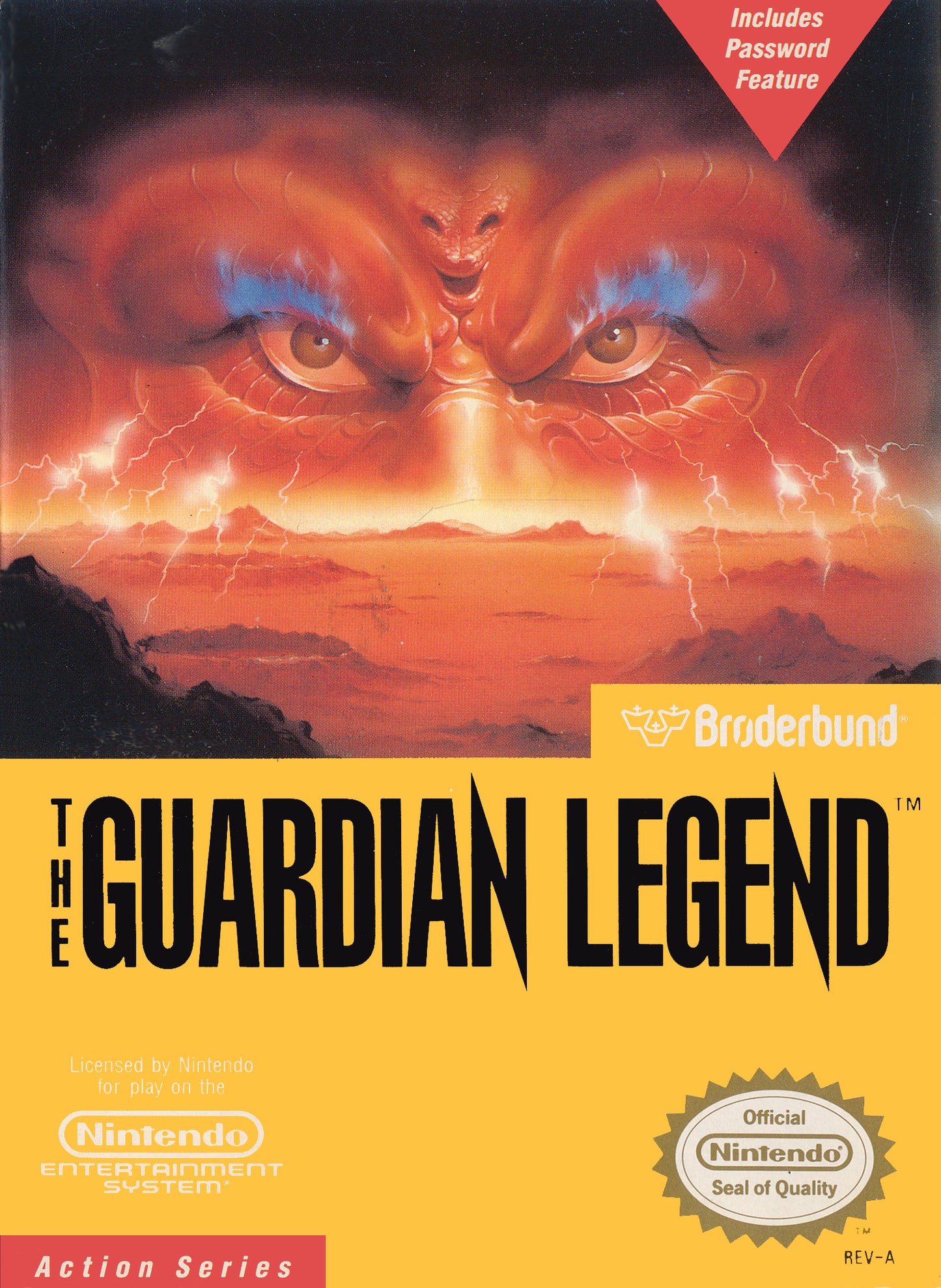 GUARDIAN LEGEND - NES