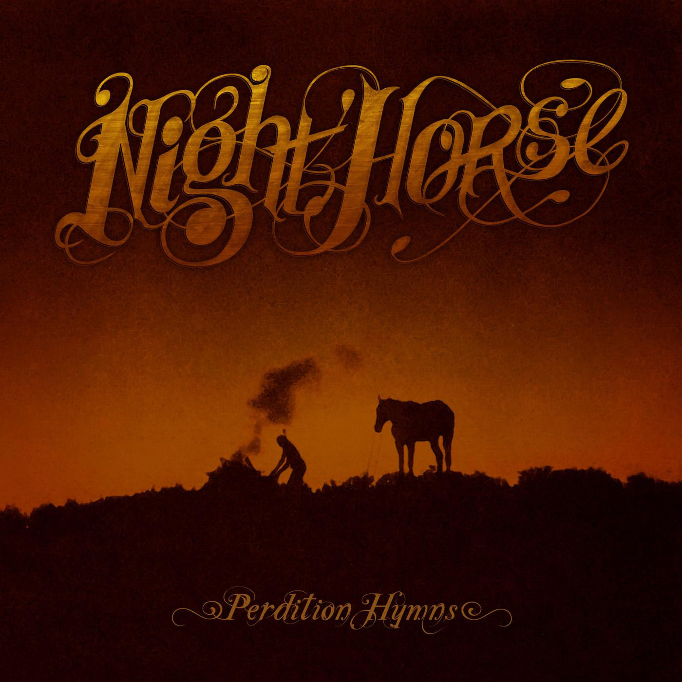 NIGHT HORSE - PERDITION HYMNS (MARBLED RED VINYL)