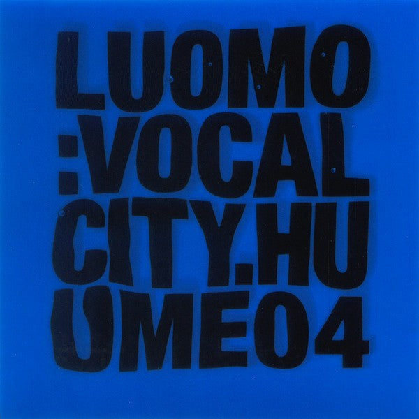 LUOMO - VOCALCITY